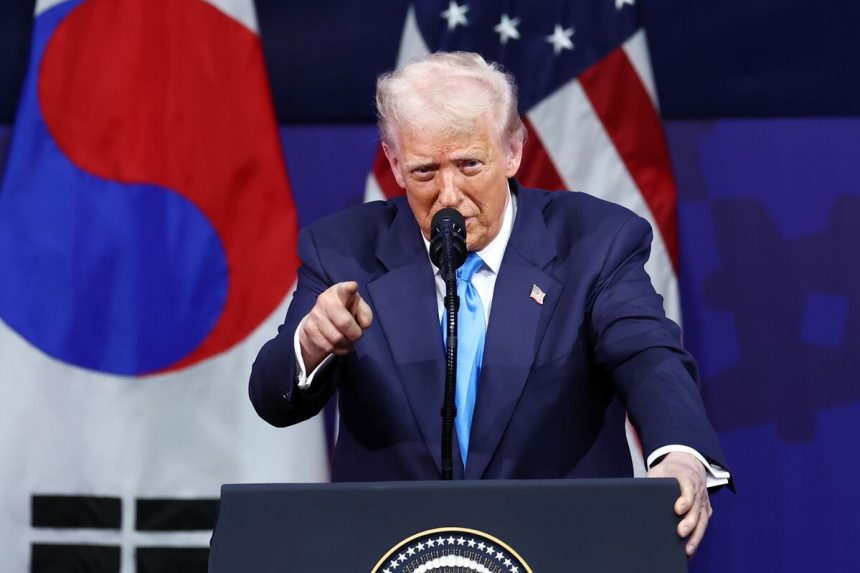 trump-dice-que-estados-unidos-esta-«casado»-con-corea-del-sur-y-es-optimista-sobre-el-comercio