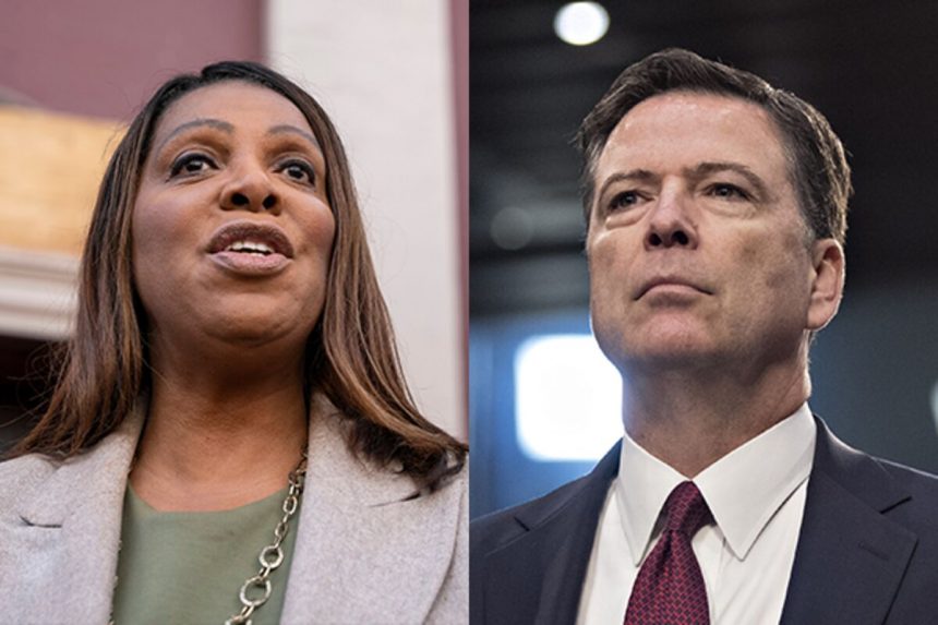 cargos-de-james-comey-y-letitia-james-desestimados-por-un-juez-federal