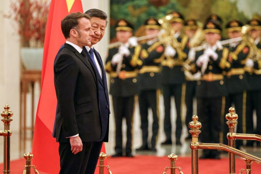 macron-y-xi-se-reunen-en-beijing-para-discutir-las-tensiones-comerciales-con-taiwan