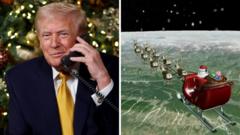 ¿donde-esta-papa-noel-ahora?-trump-responde-a-las-llamadas-navidenas-de-los-ninos-al-rastreador-norad