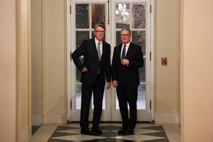 los-legisladores-del-reino-unido-cuestionan-las-decisiones-de-starmer-sobre-mandelson