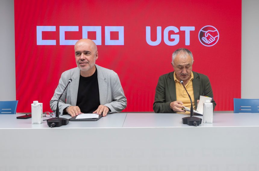 los-lideres-de-cc-oo-y-ugt-anuncian-una-“fuerte-ofensiva-salarial”-tras-el-fracaso-de-las-37,5-horas