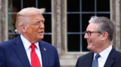 sarah-smith:-la-visita-de-trump-mostro-las-calidas-relaciones-del-reino-unido-e-influencia-limitada