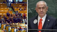 salud-y-altavoces-cerca-de-gaza:-vea-como-se-desarrollo-el-discurso-de-la-onu-de-netanyahu