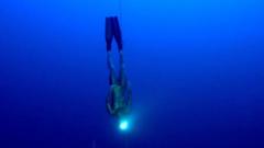 reloj:-momento-freediver-establece-un-nuevo-record-mundial-con-una-caida-de-126m-que-desafia-la-respiracion