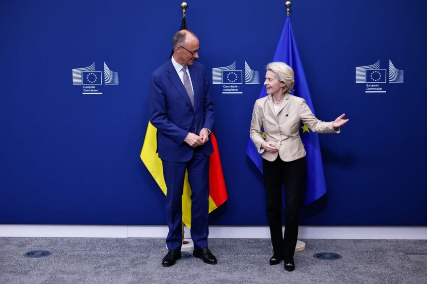 merz-objetivos-de-leyen-con-flex-de-poder-aleman