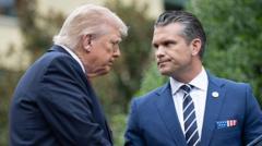 trump-y-hegseth-se-dirigiran-a-los-principales-generales-estadounidenses-en-una-reunion-militar-inusual