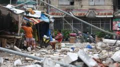 estado-de-la-calamidad-en-la-provincia-de-filipinas-cuando-el-terremoto-mata-a-69