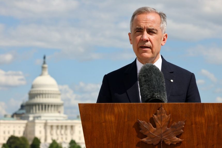 trump,-carney-se-reunira-en-washington-mientras-la-pelea-comercial-se-arrastra