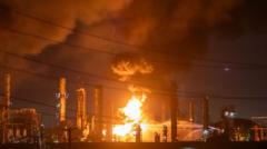fuego-masivo-en-chevron-refinery-en-california-contenido,-dicen-las-autoridades