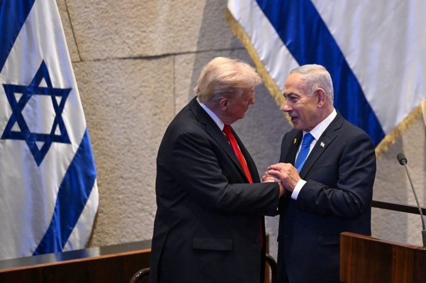 trump-presiona-para-que-se-perdone-a-netanyahu-por-corrupcion-en-discurso-en-la-knesset