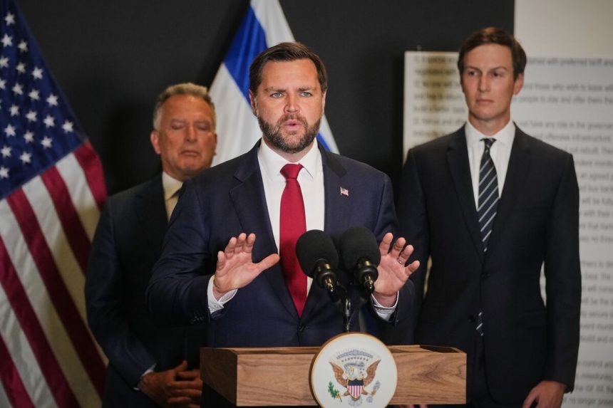 vance-elogia-los-avances-en-el-acuerdo-de-paz-en-gaza-a-pesar-de-la-violencia
