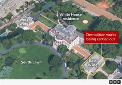 trump-dice-que-la-«estructura-existente»-del-ala-este-de-la-casa-blanca-sera-derribada