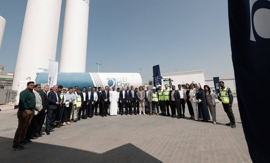 gulf-cryo-inaugura-la-primera-instalacion-de-captura-de-carbono-en-los-emiratos-arabes-unidos