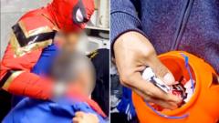 la-policia-encuentra-sospechosa-de-cocaina-en-un-cubo-de-«truco-o-trato»