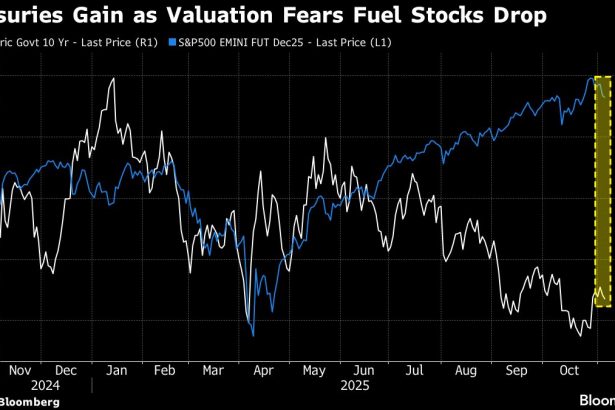 la-huida-hacia-los-bonos-del-tesoro-muestra-temores-de-que-la-caida-de-las-acciones-tenga-margen-de-maniobra